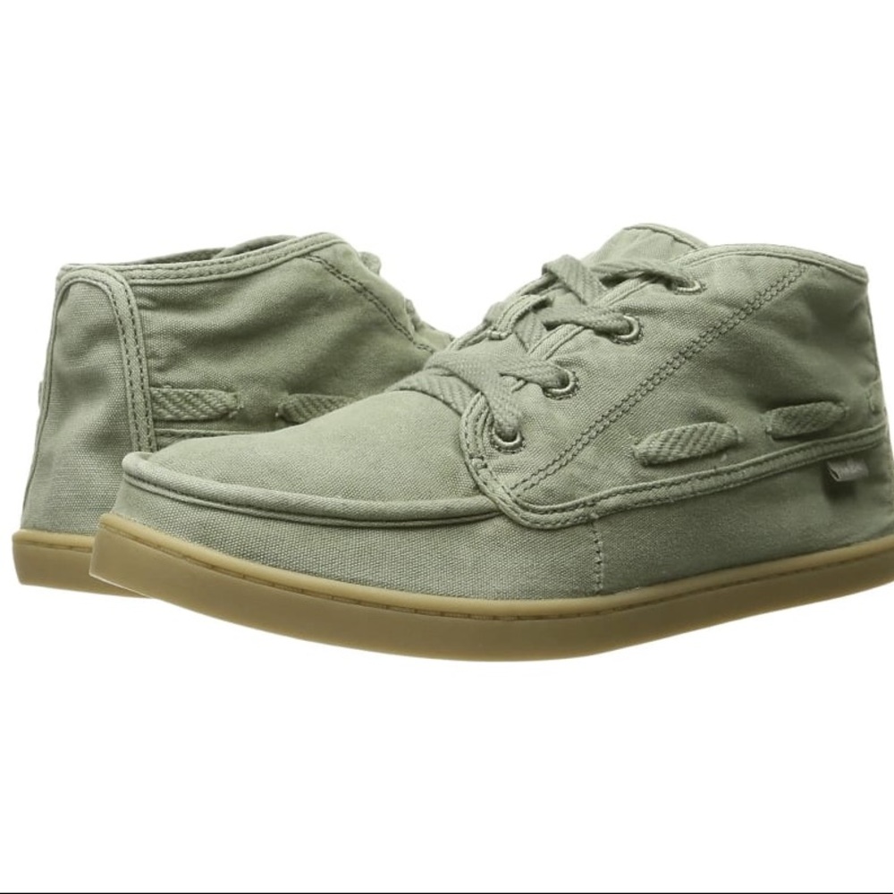 Sanuk Green High Tops